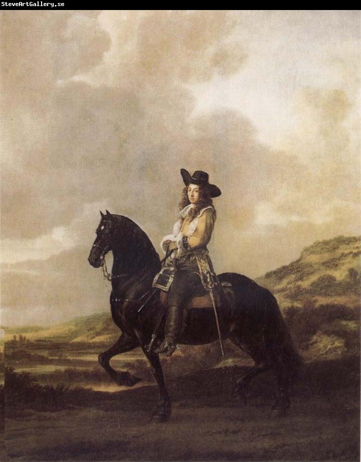 Thomas De Keyser Equestrian Portrait of Pieter Schout